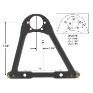 Offset Tubular Upper A-Arms