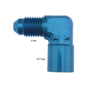 Fragola Performance 494023 - 4 AN 90 Degree to 1/8" Female Pipe