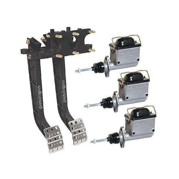 Wilwood 340-11299-KIT - Dual Reverse Mount Clutch and Brake Pedal