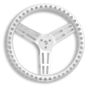 Longacre LON52-56835 - 14" Aluminum Steering Wheel with Holes