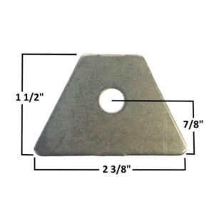 A&A Mfg. AAM027C - Seat Belt Mounting Tab