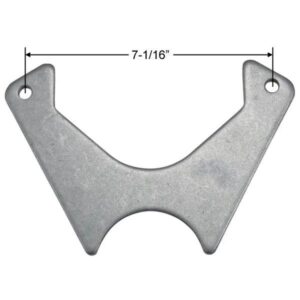 A&A Mfg. AAM049A - Mounting Bracket For Large Gm Caliper