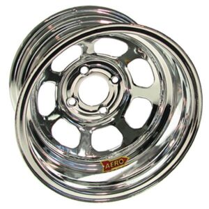 Aero Race Wheel AER30-284240 - Chrome, 13x8, 4x4-1/4" Bolt Circle,4" Back Space