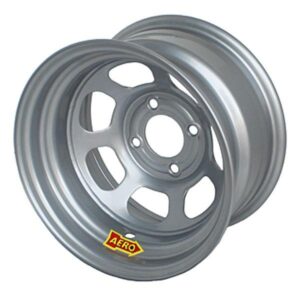 Aero Race Wheel AER31-084220 - Silver, 13x8, 4x4-1/4" Bolt Circle,2" Back Space