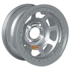 Aero Race Wheel AER33-074520 - Silver, 13x7, 4x4-1/2" Bolt Circle, 2" Back Space