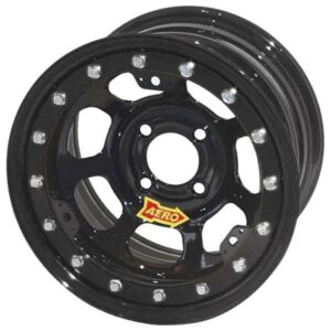 Aero Race Wheel AER33-184230 - Black, 13x8, 4x4-1/4" B/C, 3" Back Space