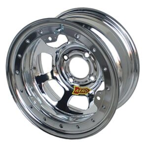 Aero Race Wheel AER33-284230 - Chrome, 13x8, 4x4-1/4" B/C, 3" Back Space