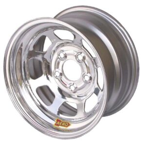 Aero Race Wheel AER50-204740 - Chrome, 15x10, 5x4-3/4" Bolt Circle,4" Back Space