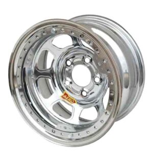 Aero Race Wheel AER53-205040 - Chrome, 15x10, 5x5" B/C, 4" Back Space