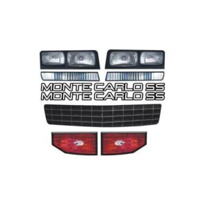 AR Bodies BOD170420 - 88 Monte Carlo Complete Decal Kit