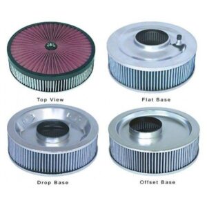 Capital Motorsports CAP2407X - 14x3 Offset Base Air Clean. Assembly