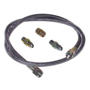 Capital Motorsports CAP424HC - -4 24" Oil Pressure Hose Kit