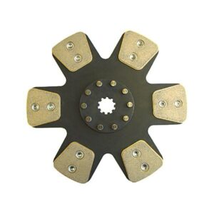 Capital Motorsports CAPARC116 - 10.5" Gm 6 Pad Clutch Disc, 1-1/8"x 10 Spline