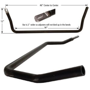 Capital Motorsports CMS906 - 1-3/8" Sway Bar - Heavy 500 LB