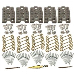 Capital Motorsports DZU25-KIT - Dzus Fastener 7/16" Diameter 25 Piece Kit