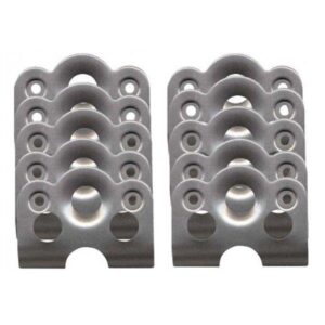 Capital Motorsports DZU3001-10 - Lightweight Dzus Plates for 7/16" Dzus Buttons