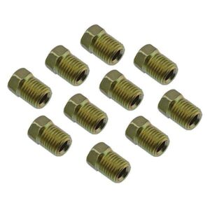 Capital Motorsports FMC105-B - 3/16 Steel Flare Nuts (10pk)