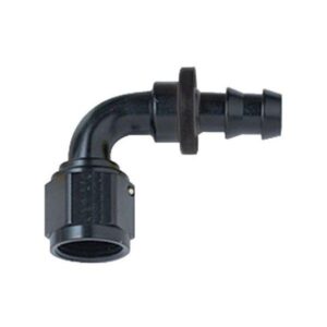 Fragola Performance FRG209008-BL - 8 AN 90 Degree Push-On Fitting Black