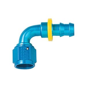 Fragola Performance FRG209010 - 10 AN Aluminum 90 Degree x 5/8" Barb Fitting
