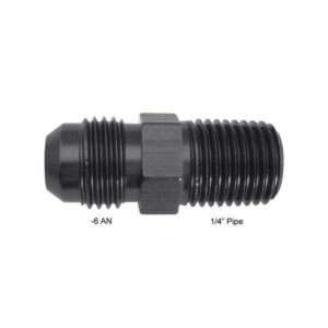 Fragola Performance FRG481606-BL - 6 AN x 1/4" Pipe Straight Adapter Fitting