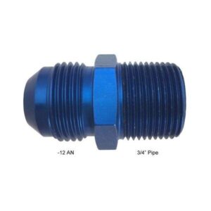 Fragola Performance FRG481612 - 12 AN to 3/4" Pipe Straight Fitting