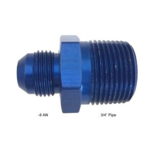 Fragola Performance FRG481617 - 8 AN to 3/4" Pipe Straight Fitting
