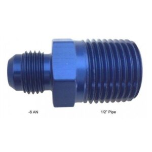 Fragola Performance FRG481668 - 6 AN to 1/2" Pipe Straight Fitting