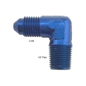 Fragola Performance FRG482203 - 3 AN to 1/8" Pipe 90 Degree Adapter Fitting