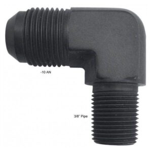 Fragola Performance FRG482211-BL - 10 AN x 3/8" Pipe 90 Degree Adapter Fitting