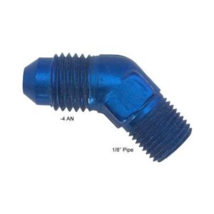 Fragola Performance FRG482304 - 4 AN to 1/8" Pipe 45 Degree Adapter Fitting