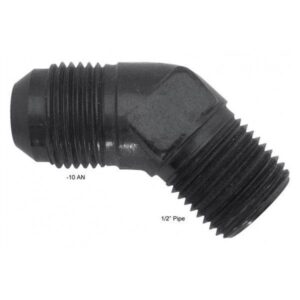 Fragola Performance FRG482310-BL - 10 AN x 1/2" Pipe 45 Degree Adapter Fitting