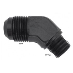 Fragola Performance FRG482311-BL - 10 AN x 3/8" Pipe 45 Degree Adapter Fitting