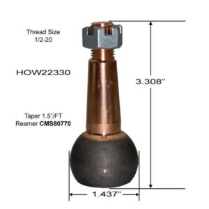 Howe Racing HOW22330 - Standard Stud for HOW22300S-22320S
