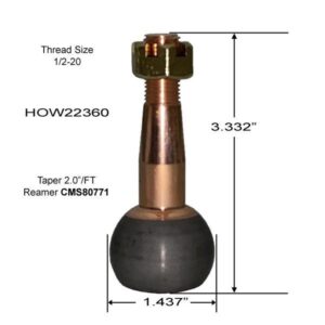 Howe Racing HOW22360 - Standard Stud for HOW22302S