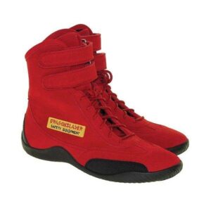 Dragonslayer HTS51100-RED-8.5 - Nomex High Top Driving Shoes - Red