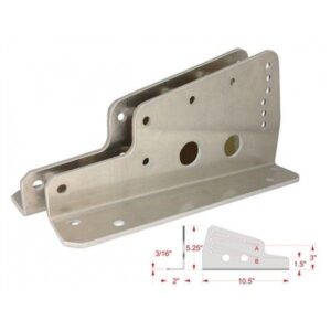Kirkey KIR99214 - Floor Seat Bracket for Kirkey 70 & 80 Series Seats