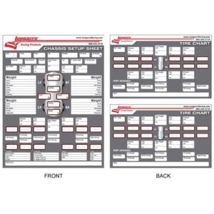 Longacre LON52-22528 - Set Up/Tire Chart Pad