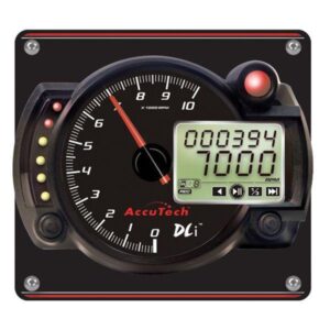 Longacre LON52-44479 - Stepper Motor Data Logging Tach. with Black Panel