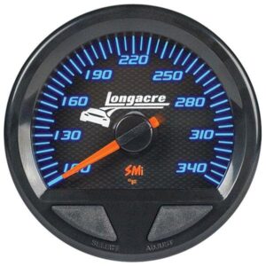 Longacre LON52-46745 - Waterproof Stepper Motor Oil Temp Gauge