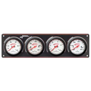 Longacre LON52-46916 - 4 Gauge Panel-O/P W/T F/P O/T -Black Panel
