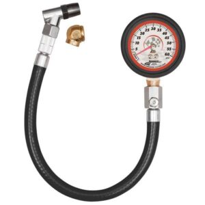 Longacre LON52-52004 - 2" Standard Tire Gauge 0-60 LB.