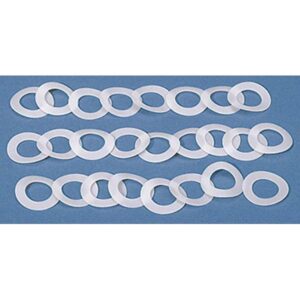 Moroso MOR71610 - Nylon Dzus Button Washers (25pk)