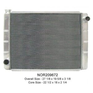 Northern Radiator NOR209672 - 27 x 19 Ford Radiator