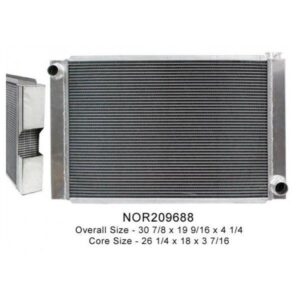 Northern Radiator NOR209688 - 31x19 Chevy Maxi-Cool 3-Row Radiator