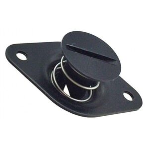 Capital Motorsports PANEA6500BK - .500 Self Ejecting 7/16" Black Dzus Button - (each)