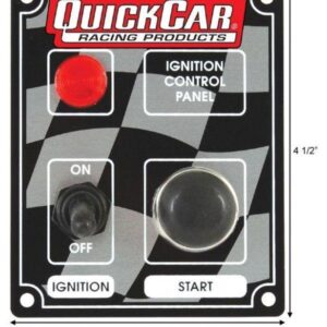 Quick Car QKC50-052 - Basic Start Ignition Switch Panel with Ignition