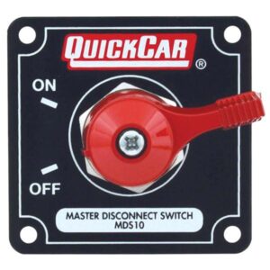 Quick Car QKC55-011 - Battery Disconnect Panel - Black