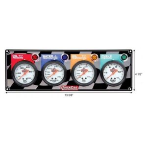 Quick Car QKC61-6021 - Standard W/T-O/P-O/T-F/P Gauge Panel
