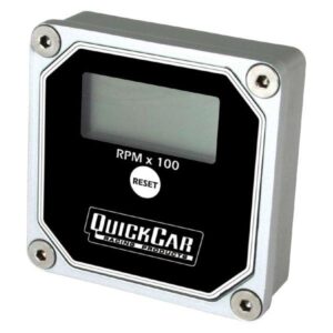 Quick Car QKC611-100 - Digital Memory Tachometer - Black