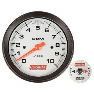 Quick Car QKC611-6002 - 3-3/8" Diameter Memory Tachometer with Remote Switch